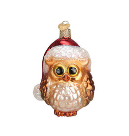 Old World Christmas Santa Owl