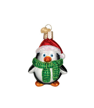 Old World Christmas Playful Penguin