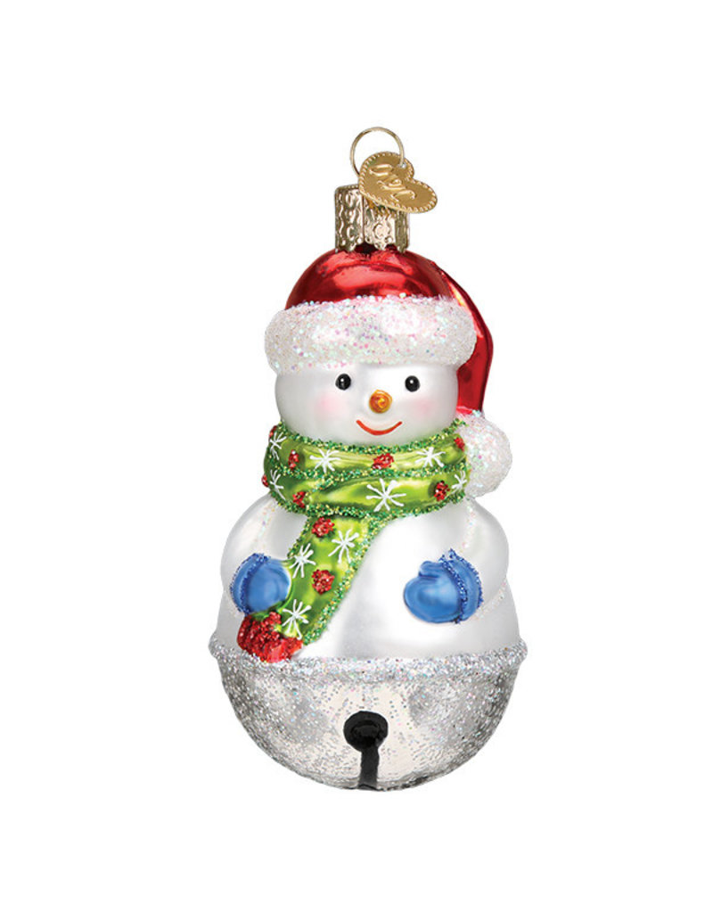 Old World Christmas Jingle Bell Snowman