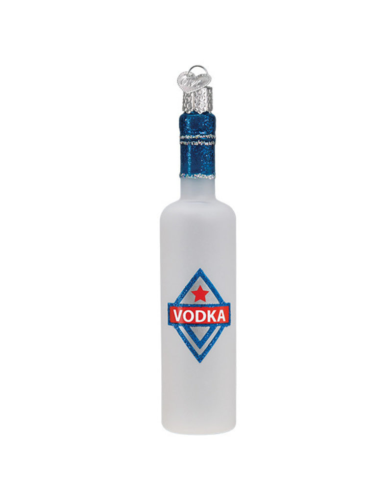 Old World Christmas Vodka Bottle