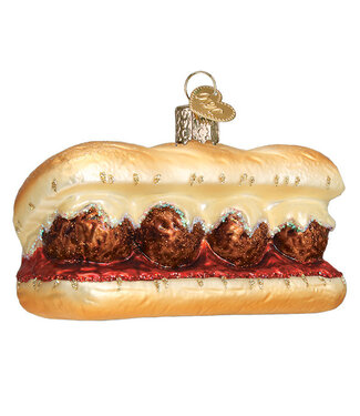 Old World Christmas Meatball Sandwich