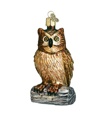 Old World Christmas Wise Old Owl