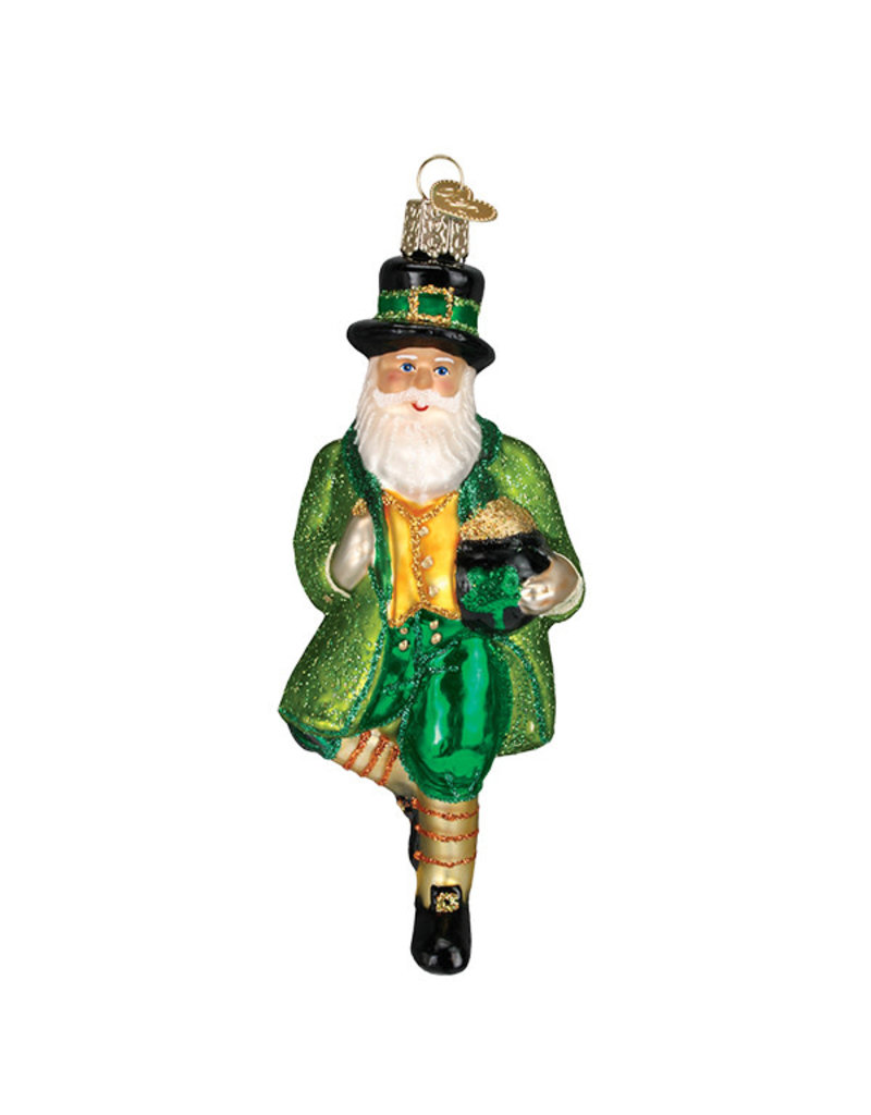Old World Christmas Irish Santa