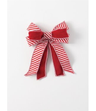 Striped Merriment Bow