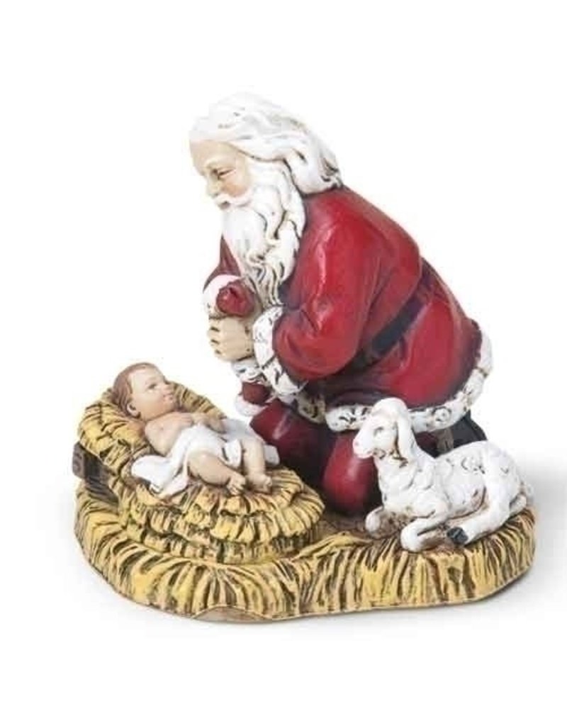 Kneeling Santa Ornament