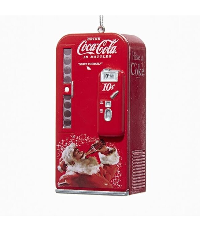 Vintage Coke Vending Machine Ornament