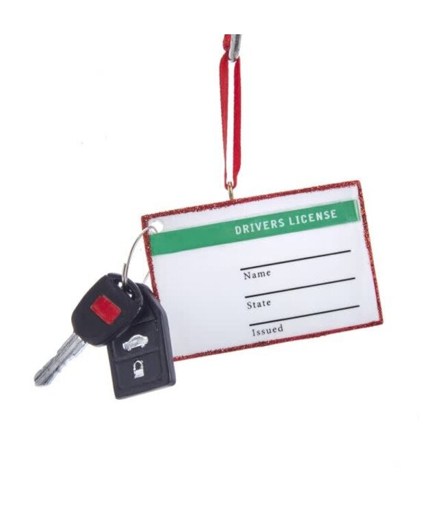 Drivers License with Keys