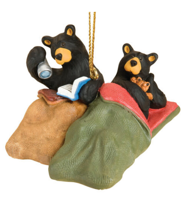 Bearfoots Camp Out Bears Ornament