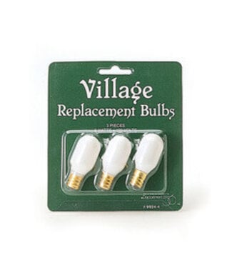 Department 56 Village Replacement Bulb 120v Oval Set of 3