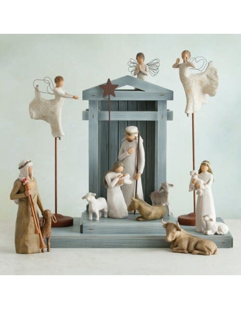 Willow Tree Ox and Goat Nativity Figure