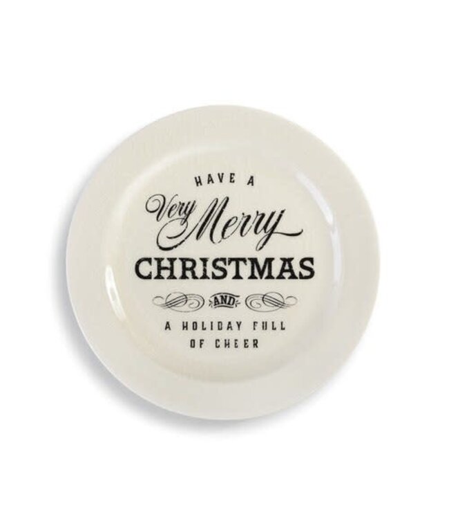 Very Merry Christmas  Snack Plate