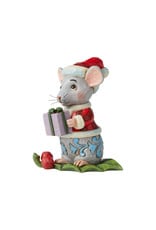 Jim Shore Mini Christmas Mouse