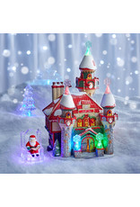 Department 56 Santa's Snowflake Palace for North Pole Village