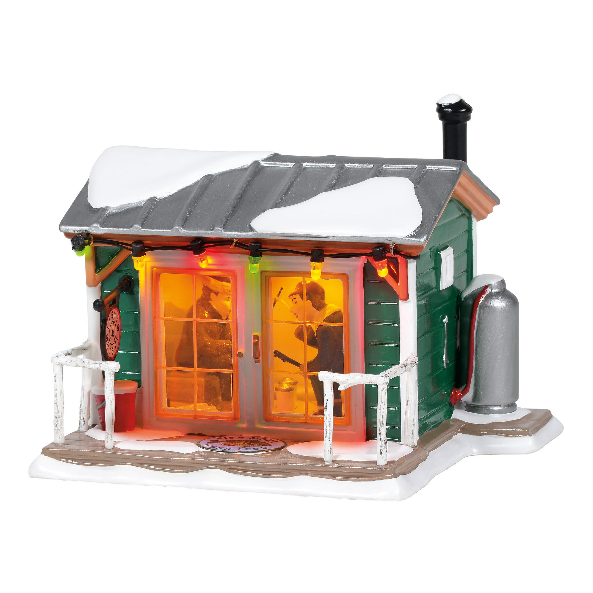 Home Sleet Home Fish Shack for Snow Village by Department 56 - The
