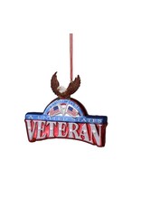 Veteran Plaque Ornament