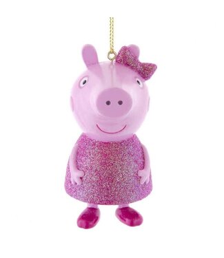 Kurt S. Adler Glitter Dress Peppa Pig