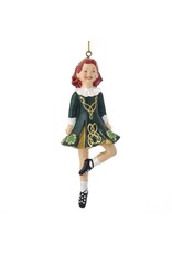 Dancing Irish Girl Ornament