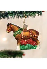 Old World Christmas Holiday Clydesdale