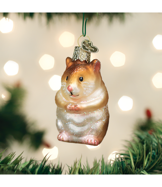 Old World Christmas Hamster