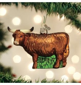 Old World Christmas Highland Cow