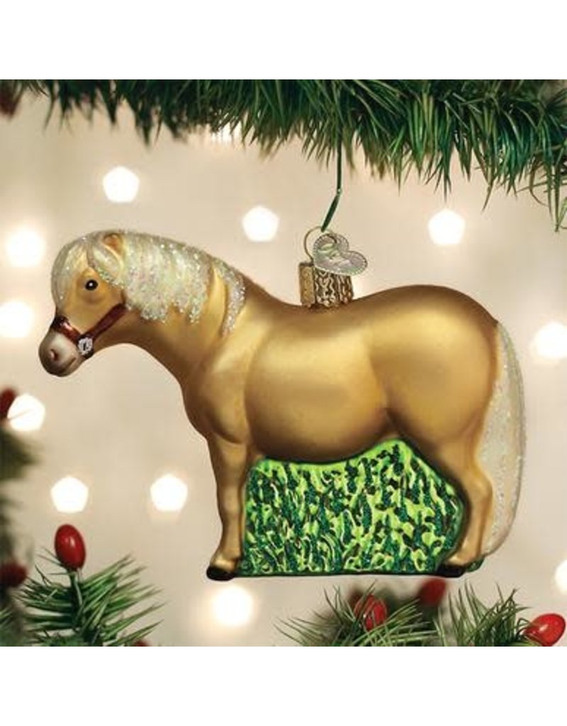 Old World Christmas Shetland Pony