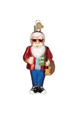 Old World Christmas Hipster Santa