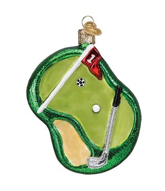 Old World Christmas Putting Green