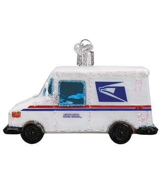 Old World Christmas USPS Mail Truck