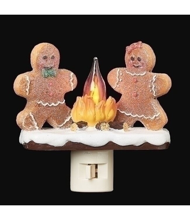 Gingerbread Campfire Nite Lite