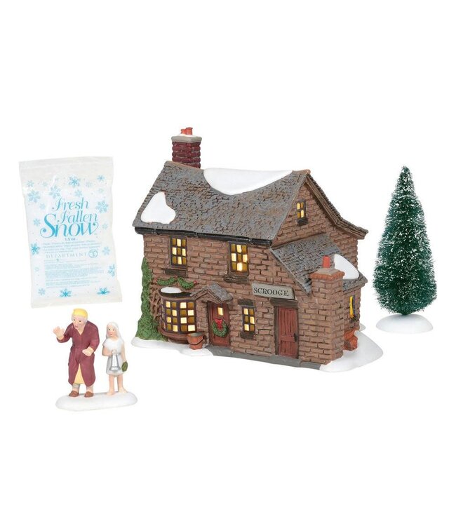 Scrooge's Boyhood Home Set