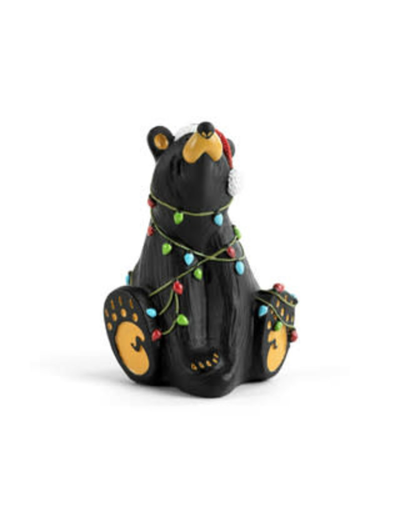 Tangled Up For The Holidays Bear Figurine