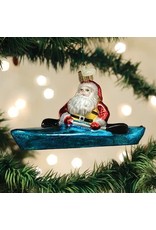 Santa In Kayak