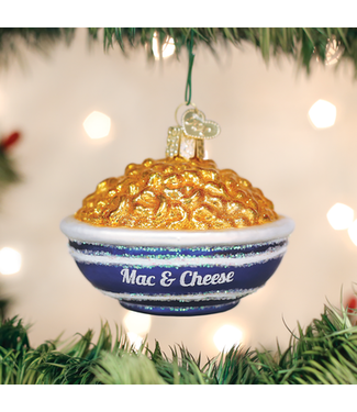 Old World Christmas Bowl of Mac & Cheese