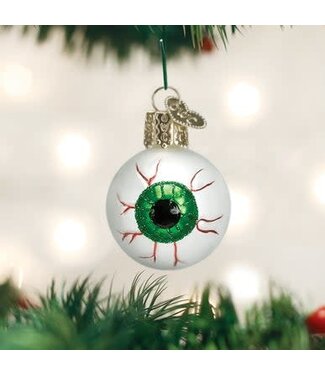 Old World Christmas Green Evil Eye