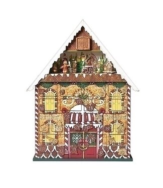 GINGERBREAD COUNT DOWN HOUSE