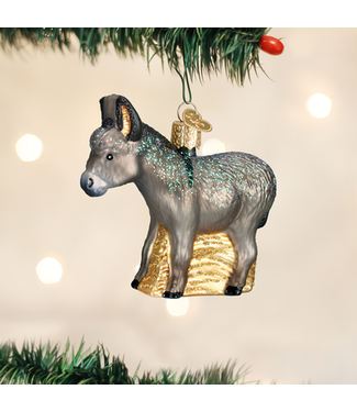 Old World Christmas Donkey