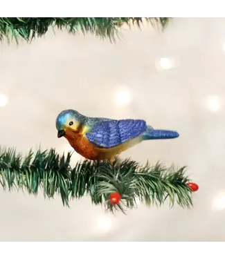 Old World Christmas Western Bluebird