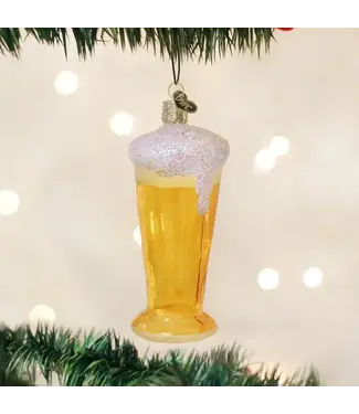 Old World Christmas Glass of Beer