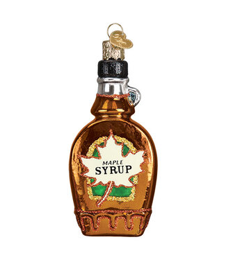 Old World Christmas Maple Syrup