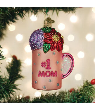 Old World Christmas Best Mom Mug