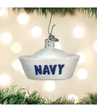 Old World Christmas Navy CAP