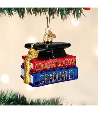 Old World Christmas Congrats Graduate