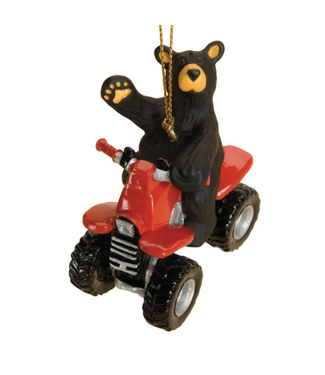 Bearfoots Bearfoots Bear ATV Ornament