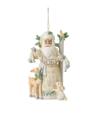 Jim Shore Jim Shore Woodland Santa Noel Ornament