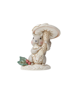 Jim Shore Jim Shore Woodland Squirrel with Mushroom Figurine