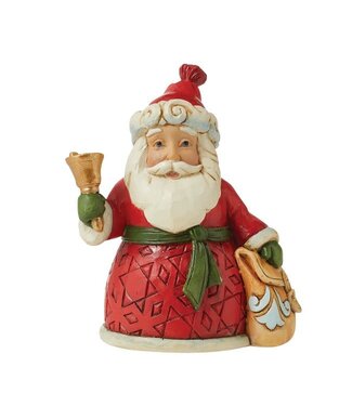 Jim Shore Jim Shore Mini Santa Sitting on Gifts Figurine