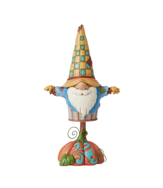 Jim Shore Harvest Scarecrow Gnome Figurine