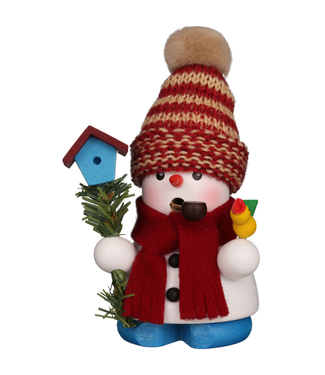 Christian Ulbricht Christian Ulbricht Snowman with Birdhouse Smoker