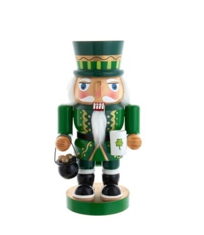 10" Wooden Irish Nutcracker