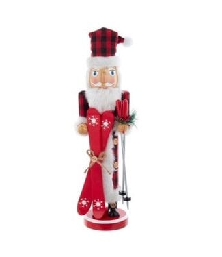 Kurt S. Adler 15" Santa Ski Nutcracker